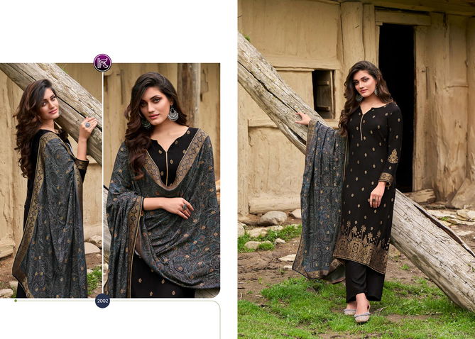 Kala Print 2 Viscose Pashmina Designer Salwar Suits